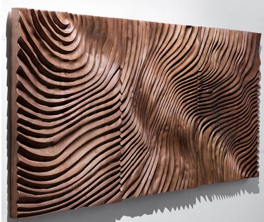 Waveform Essence - Wood Art