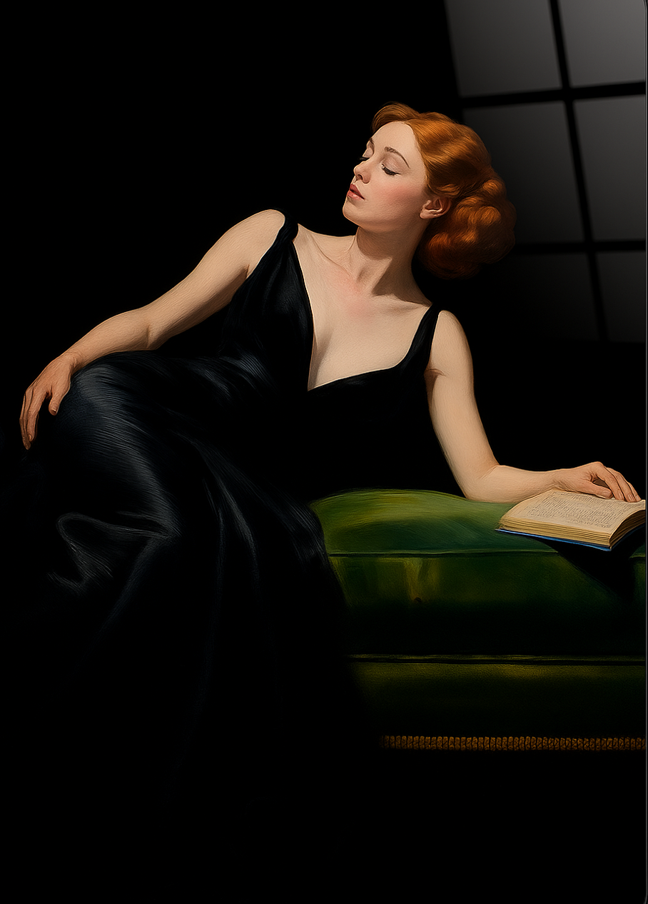 The Quiet Muse - Glass Art