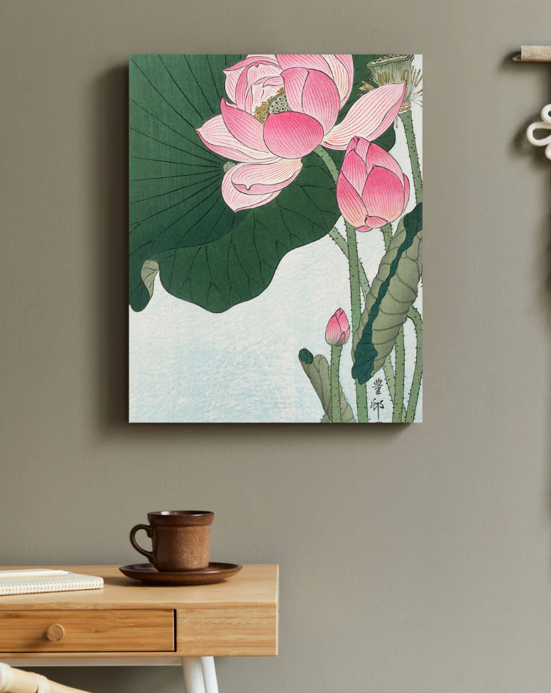 Lotus Whispers - Canvas
