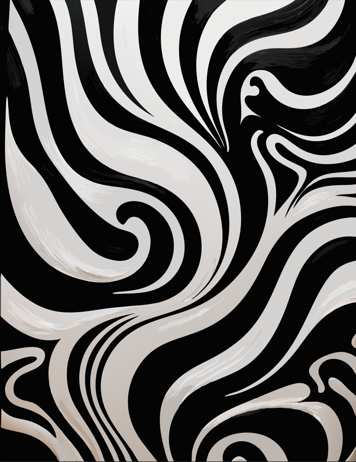 Monochrome Muse - Set of 3(Canvas)