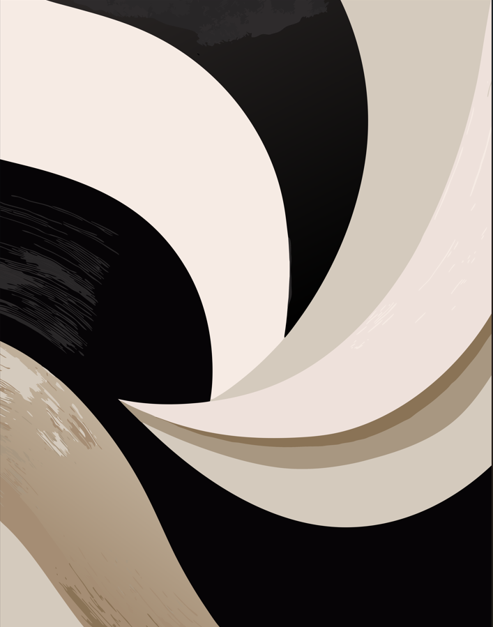 Sandstorm Flow – Set of 3(Canvas)