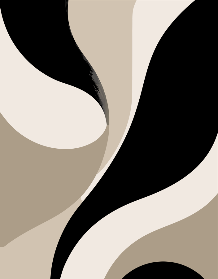 Sandstorm Flow – Set of 3(Canvas)