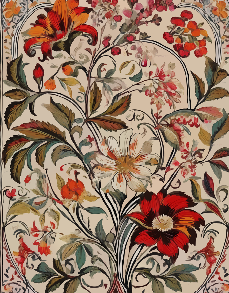 Royal Bloom – Set of 2(Canvas)