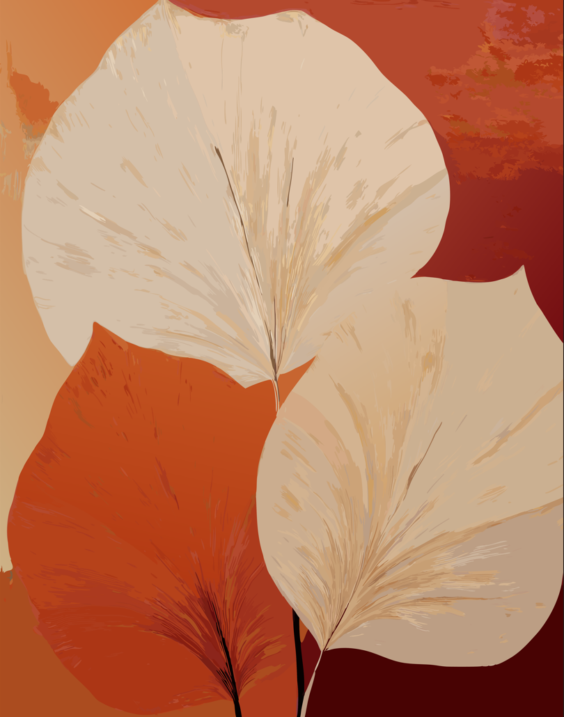 Autumn Grace - Set of 3 (Canvas)