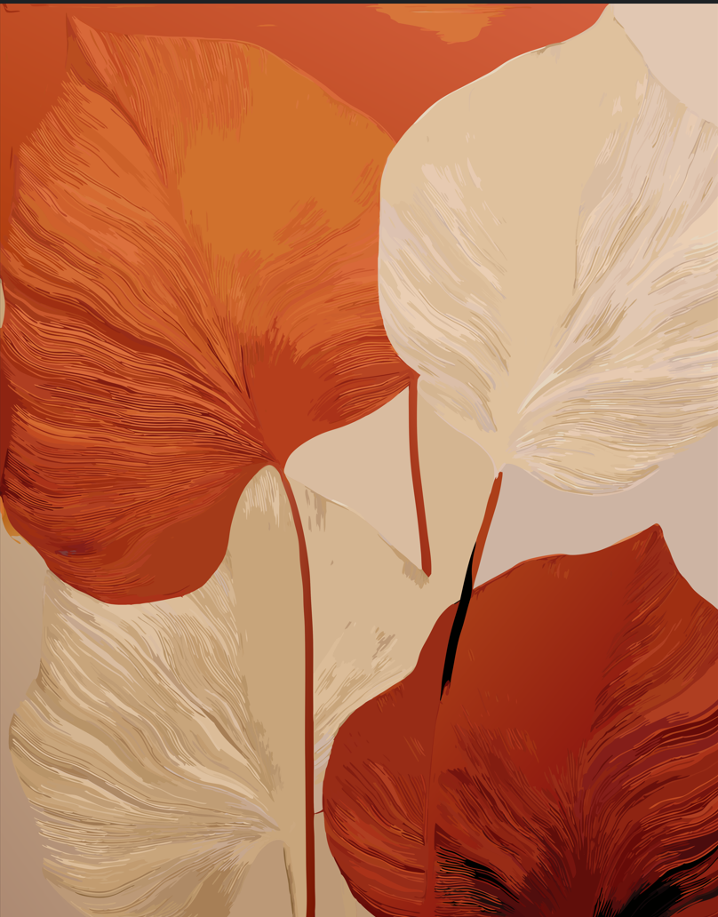 Autumn Grace - Set of 3 (Canvas)