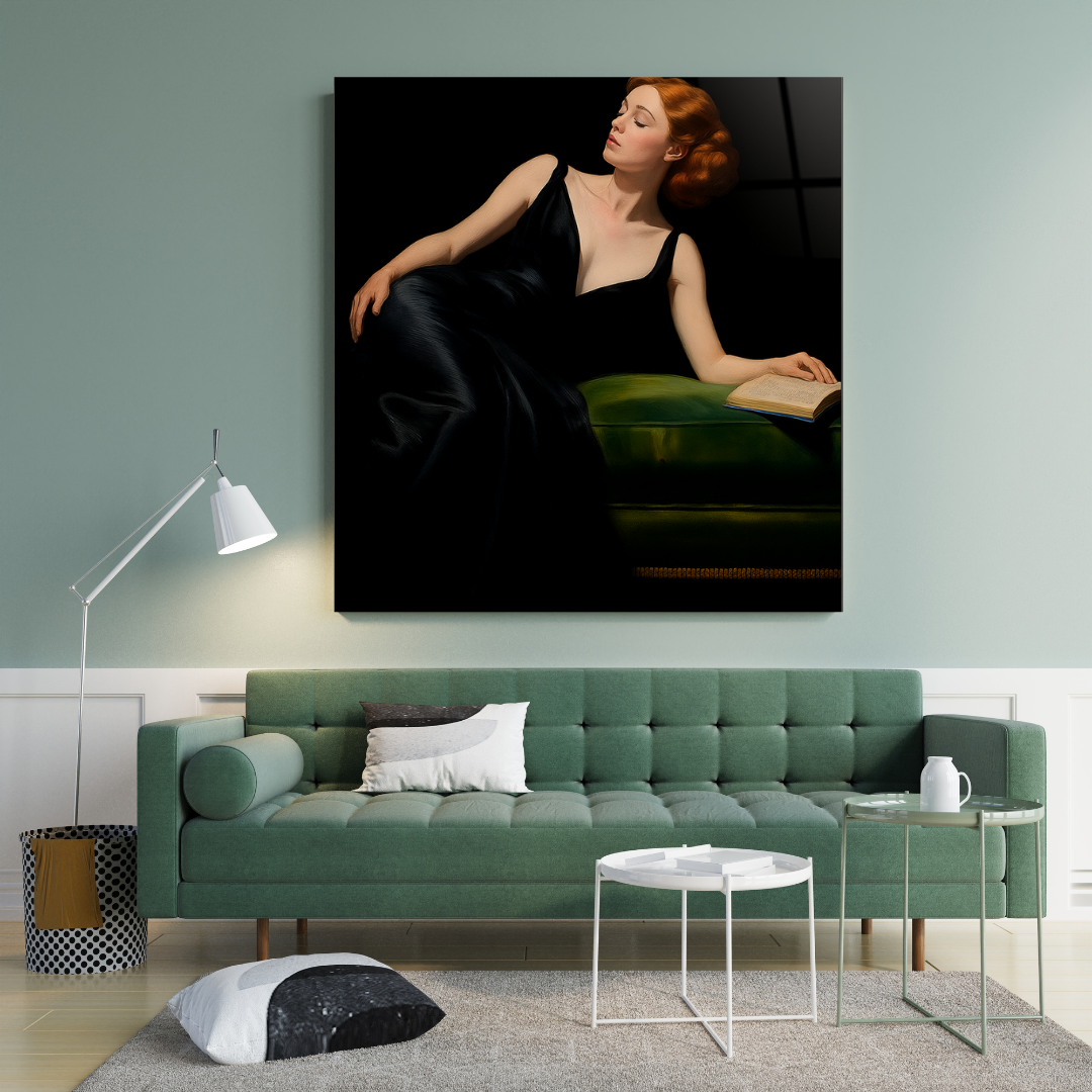 The Quiet Muse - Glass Art