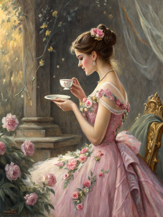 Rosé Reverie - Canvas