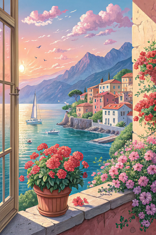 Seaside Reverie - Canvas