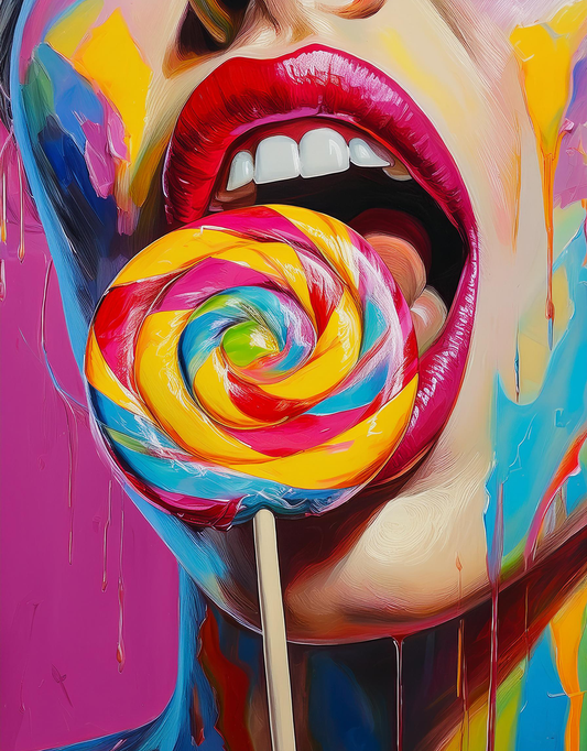Luxe Lick - Canvas