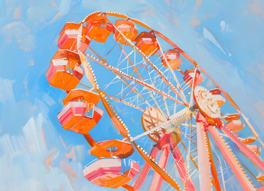 City Whirl - Canvas
