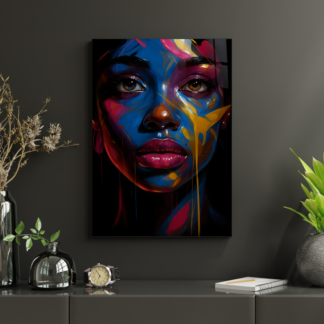 Lustrous Muse - Glass Art