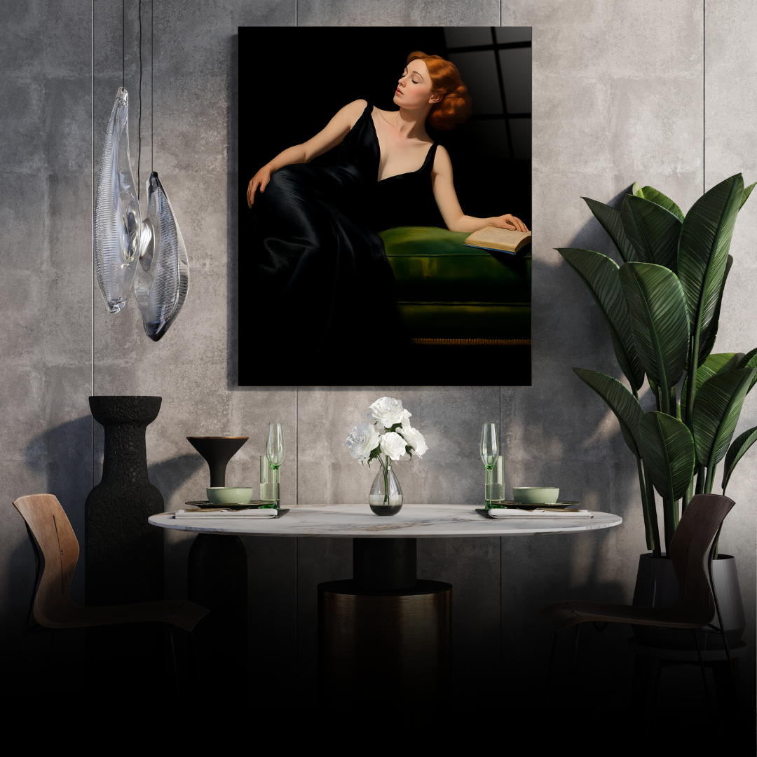 The Quiet Muse - Glass Art