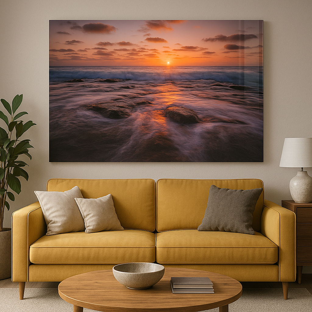 Elysian Horizon - Glass Art