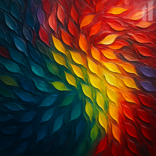Chromatic Flow - Glass Art