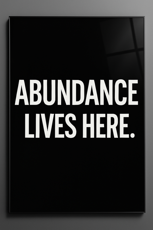 Abundance Command - Glass Art