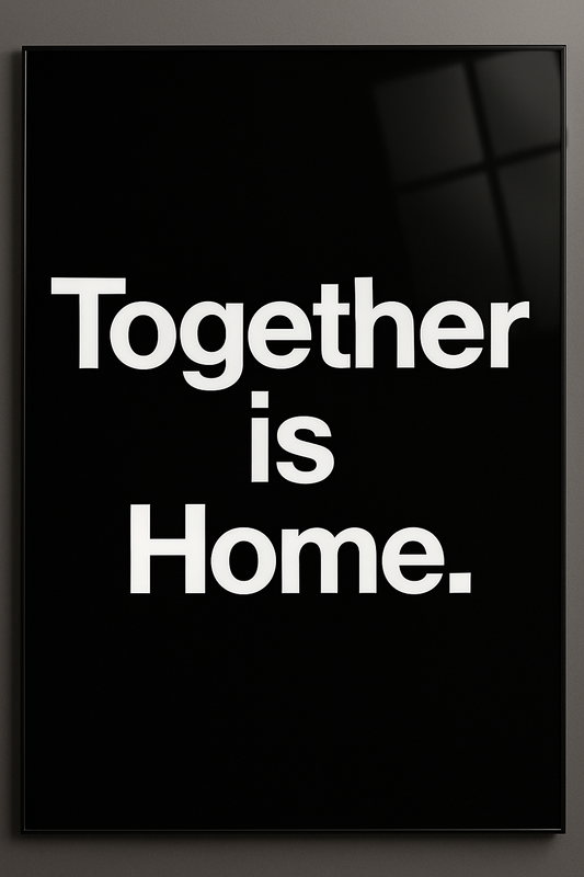 Together Is Power - Glass Art