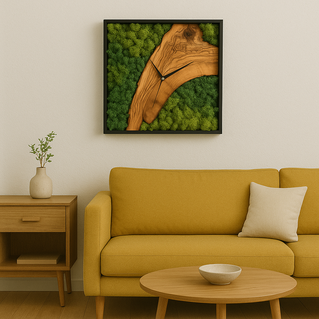 Everwood Timepiece - Moss Art