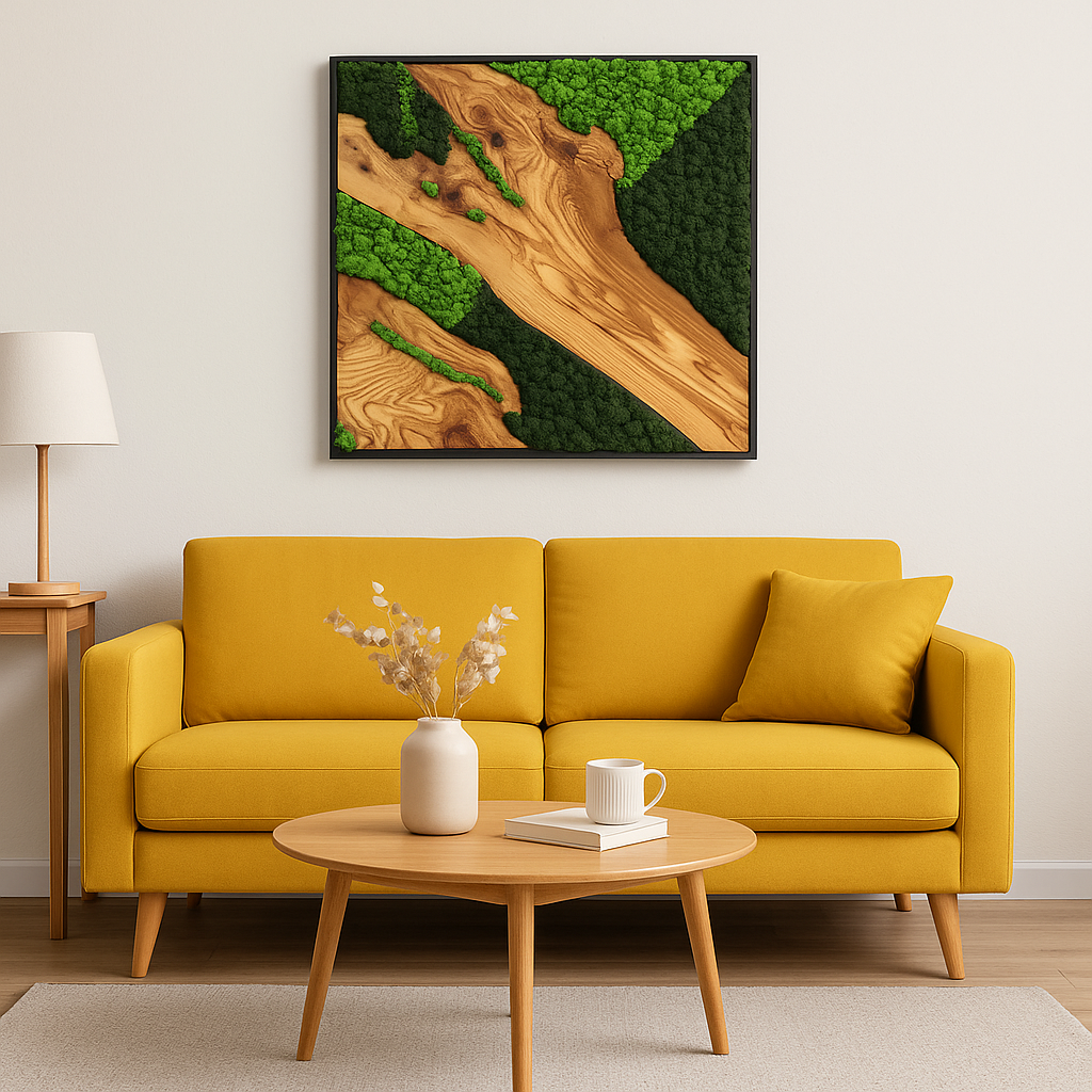 Emerald Ridge - Moss Art