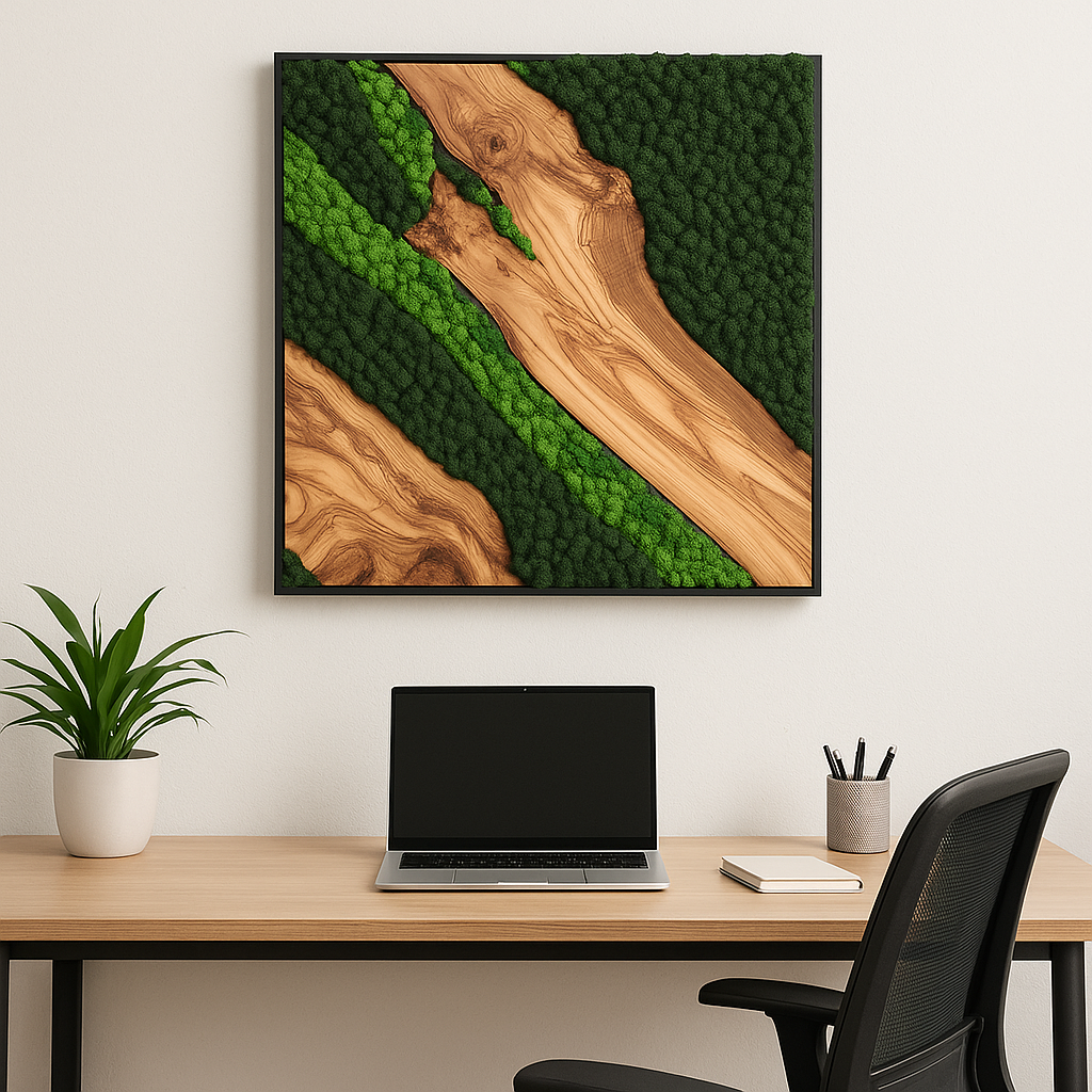 Emerald Ridge - Moss Art