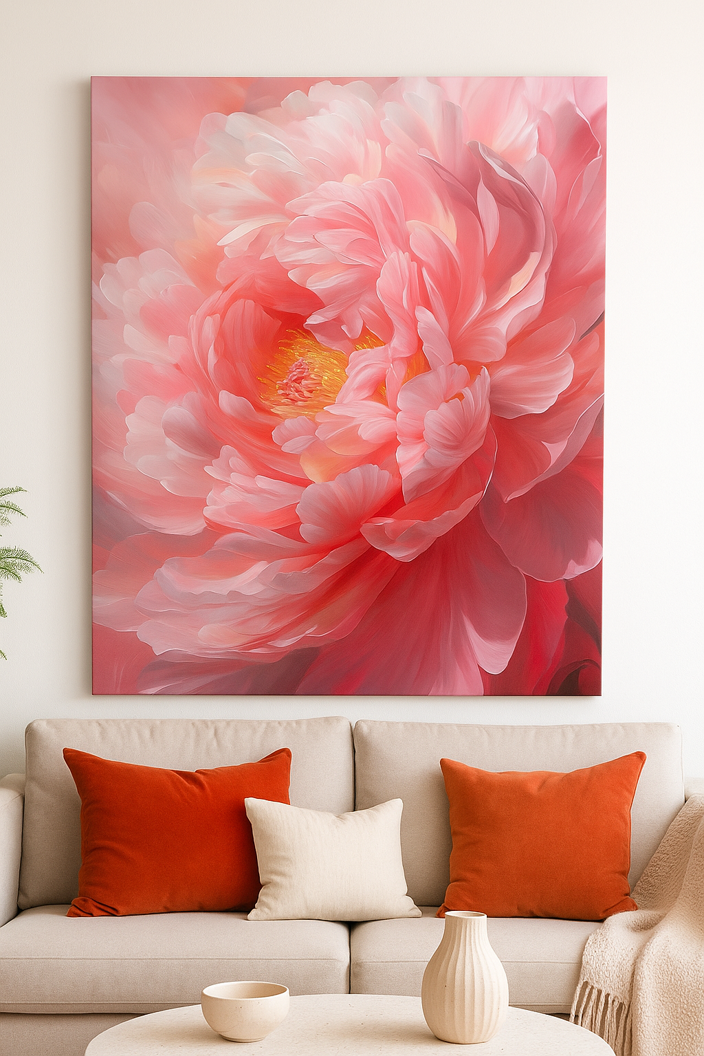 Petal Opulence - Canvas