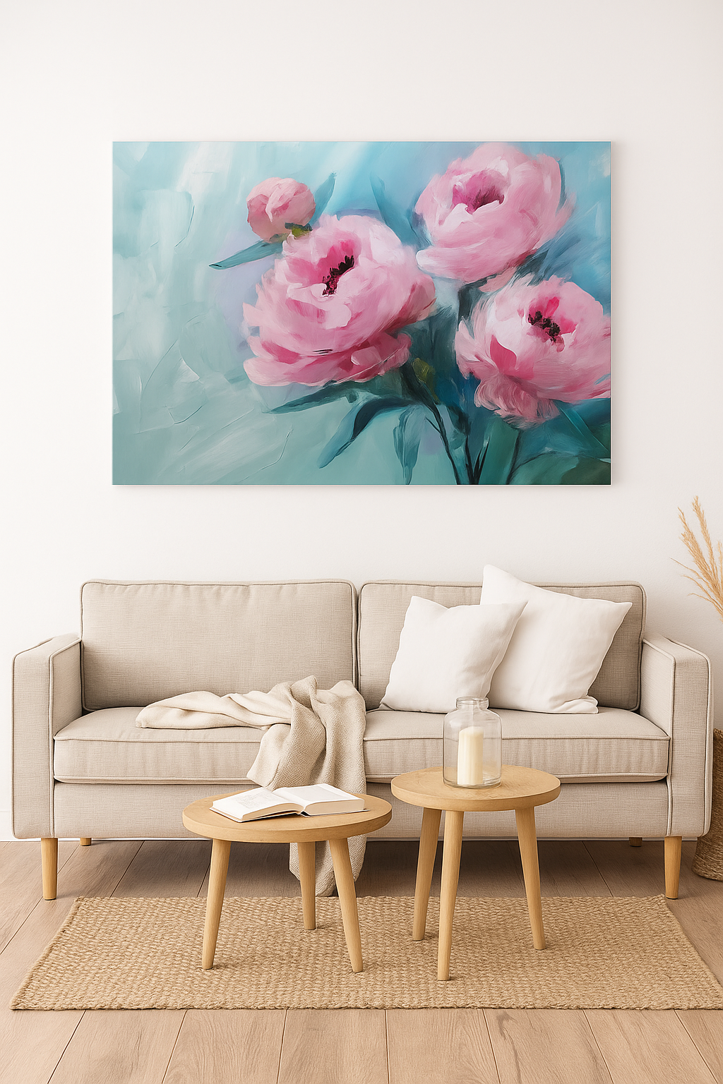 Petal Poise - Canvas
