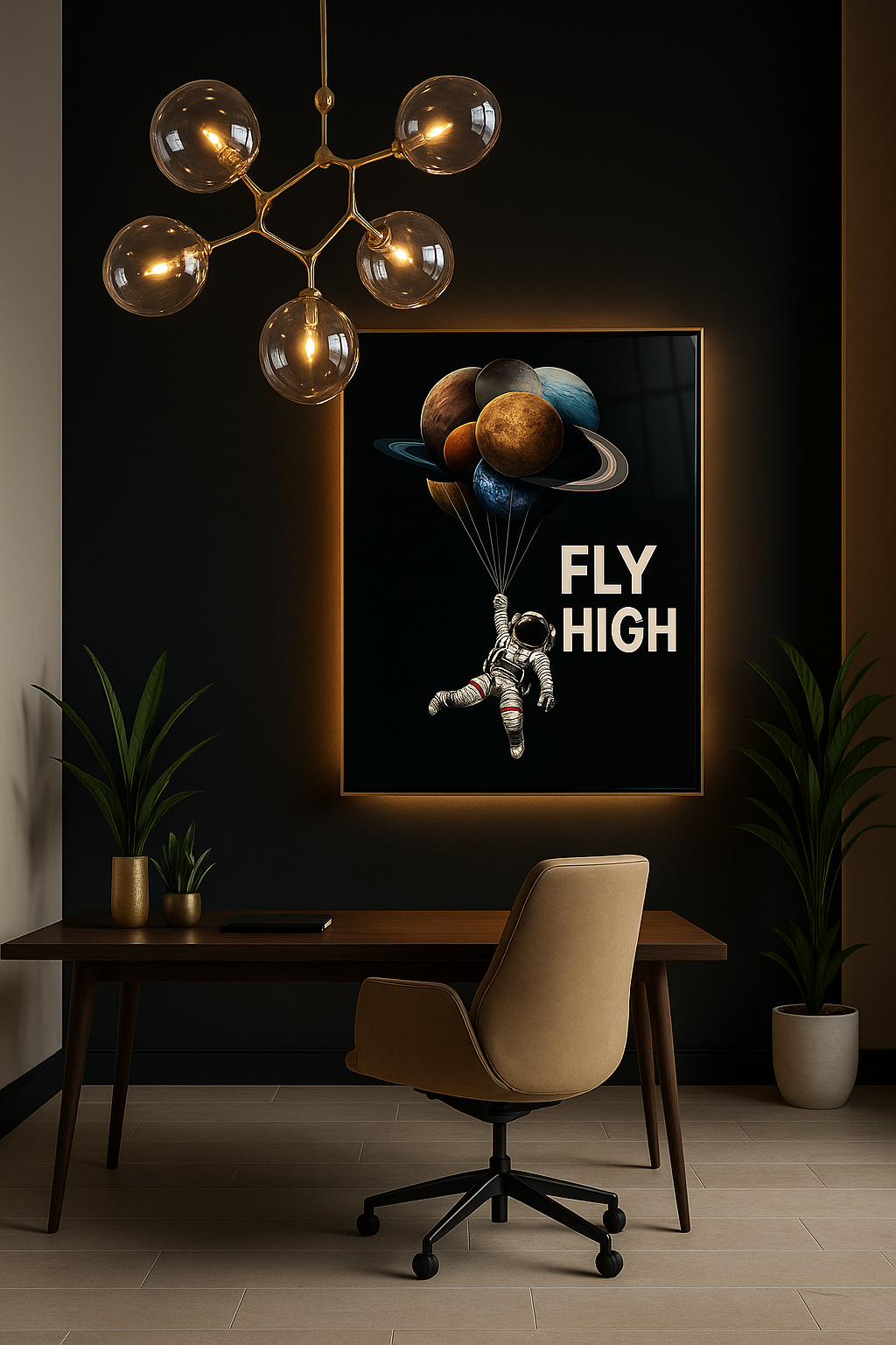 Orbit Ascent - Glass Art