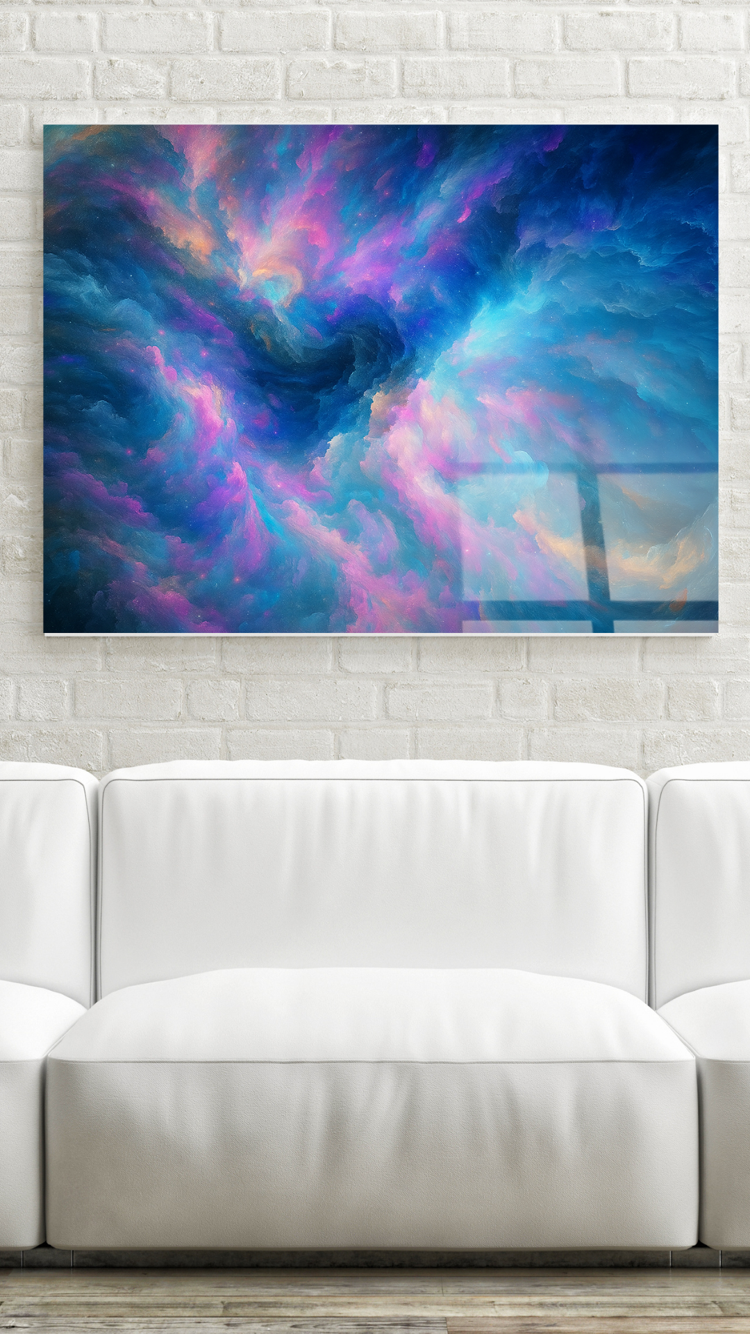 Celestial Bloom - Glass Art