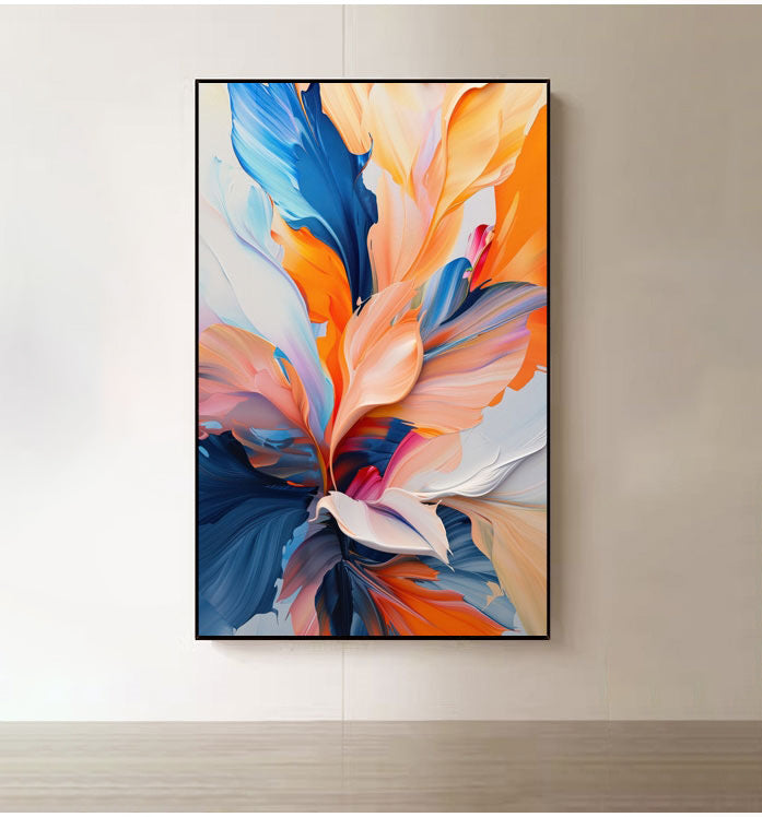 Floral Blaze - Canvas