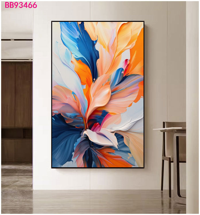 Floral Blaze - Canvas