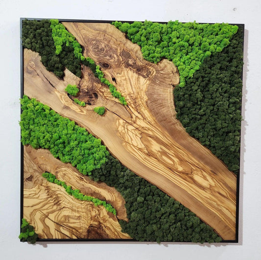 Emerald Ridge - Moss Art